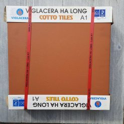 Gạch tàu Hạ Long 40x40cm màu đỏ lát sân vườn