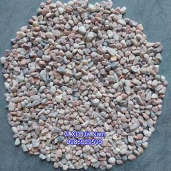 Sỏi tự nhiên hồng vo trang trí kích thước 4-6mm làm sàn sỏi, đá rửa, tiểu cảnh