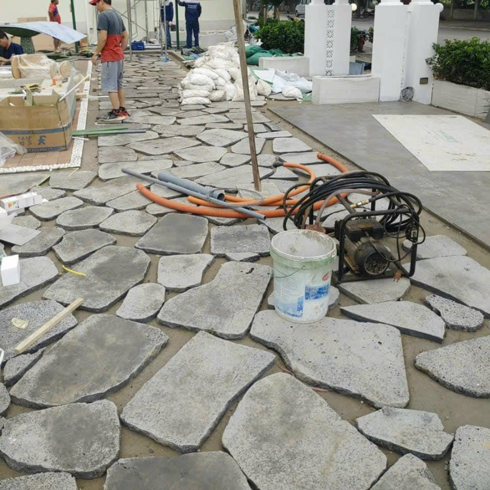 Đá thớt tổ ong - Đá bước dạo 5 Đá thớt tổ ong - Đá bước dạo - Ảnh 5