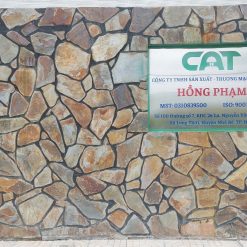 Đá rối đa sắc Lai Châu 11 Đá rối đa sắc Lai Châu tự nhiên dùng ốp tường, trang trí mặt tiền và sân vườn