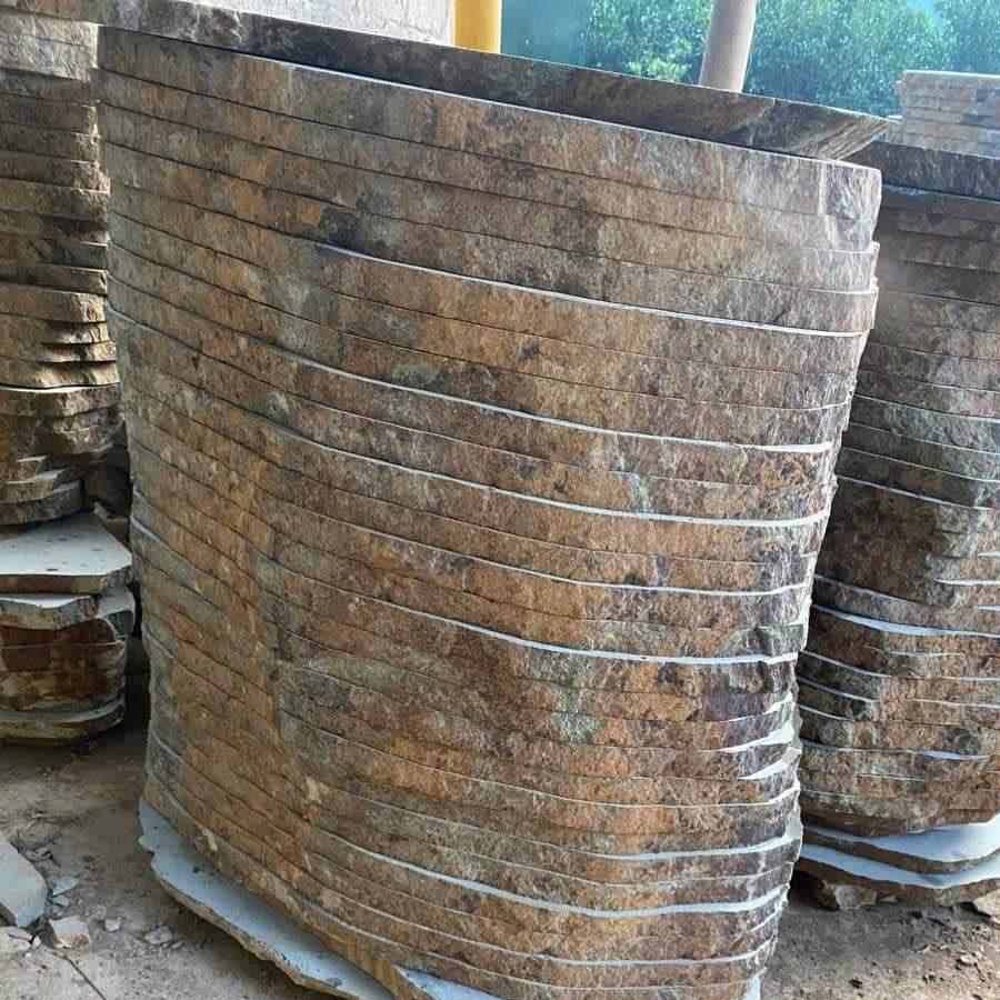 Đá thớt xanh rêu 2 Đá thớt xanh rêu - Ảnh 2