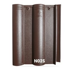 Ngói DIC màu nâu socola N02S