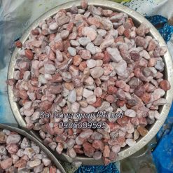 Sỏi hồng tự nhiên quay - bao 12kg - Ảnh 5