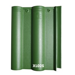 Ngói xanh lá XL02S lợp nhà mái nhật hiện đại