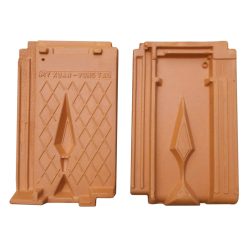 Ngói 22 Mỹ Xuân 8 Ngói 22 Mỹ Xuân đất nung màu đỏ truyền thống cao cấp dùng lợp mái nhà ở, biệt thự và công trình kiến trúc.