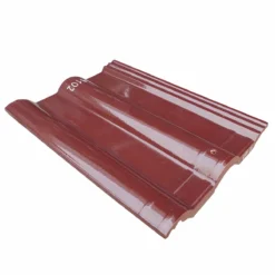 Cận cảnh bề mặt lượn sóng ngói lợp mái màu socola Prime H102 cao cấp