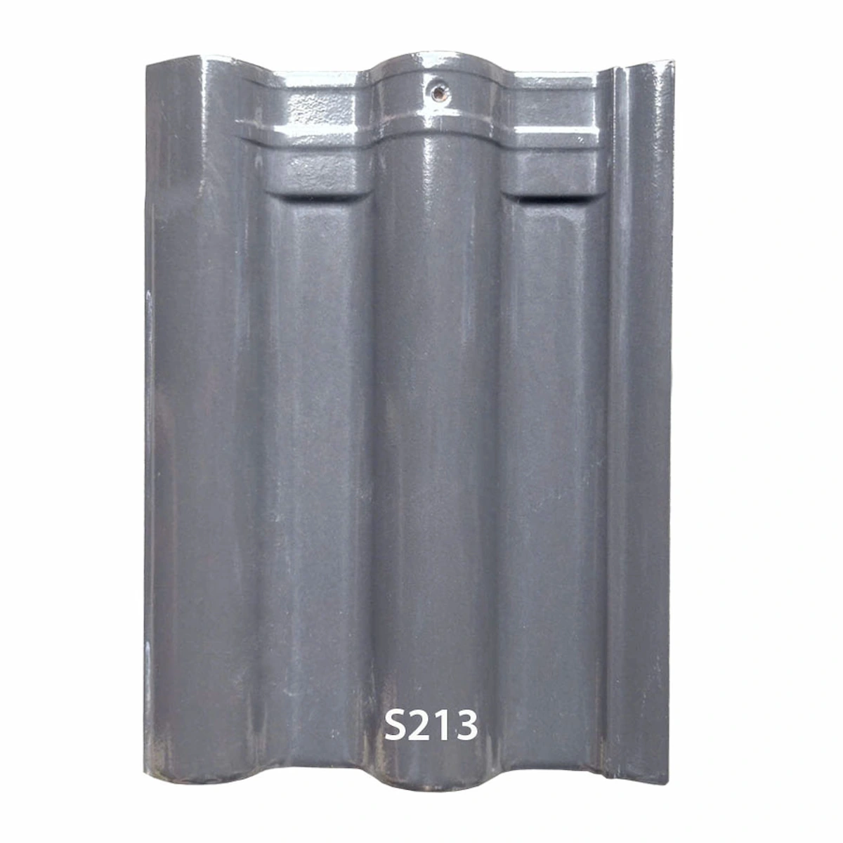Ngói tráng men Prime Wave S213 màu xám tro cao cấp cho mái nhà hiện đại