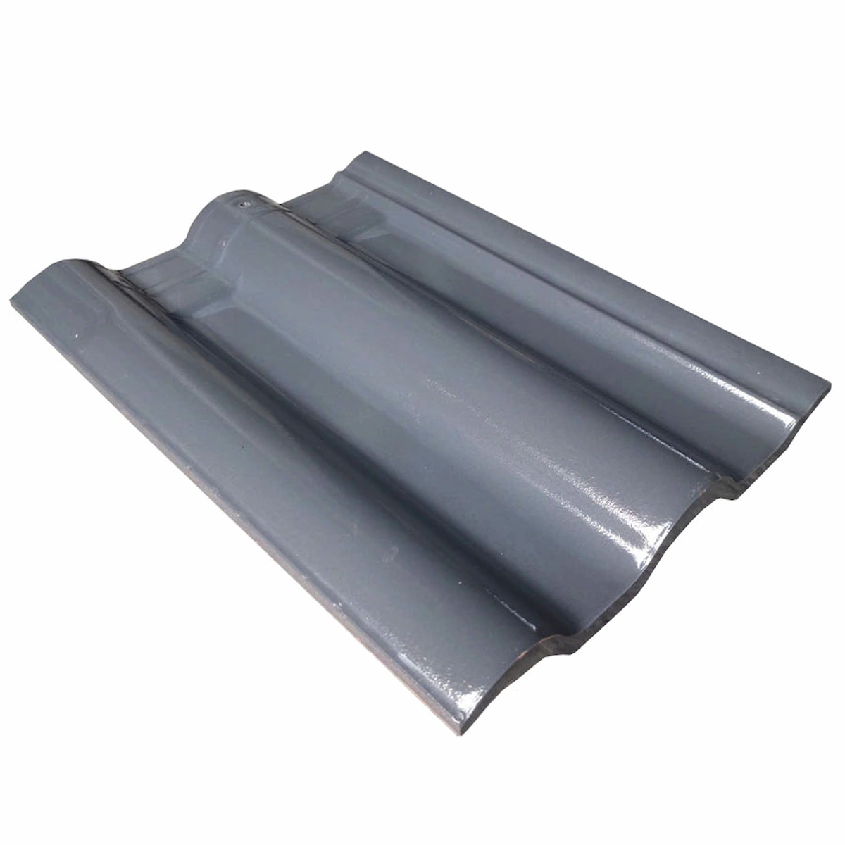 Ngói tráng men Prime Wave S208 2 Ngói lợp Prime S208 màu xám tro mờ chống nóng chống thấm hiệu quả