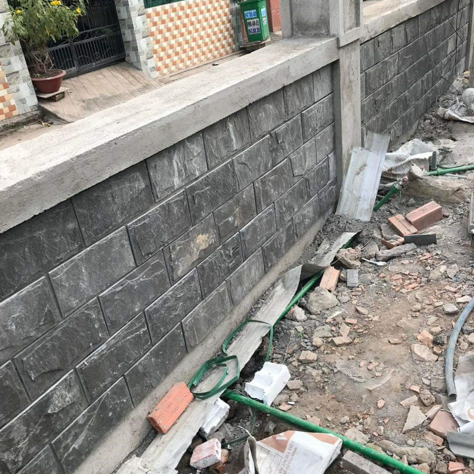 Đá chẻ xanh đen 10x20cm 12 Đá chẻ xanh đen 10x20cm - Ảnh 15