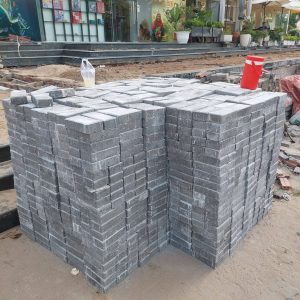 Gạch vỉa hè 10x20x6cm xám 17 gạch bê tông vỉa hè 10x20x6cm chống trơn