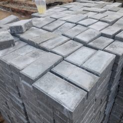 Gạch vỉa hè 10x20x6cm xám 15 gạch vỉa hè 10x20x6cm màu xám lát sân vườn lối đi