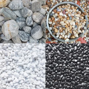 Báo giá sỏi tự nhiên, đá cuội trang trí sân vườn