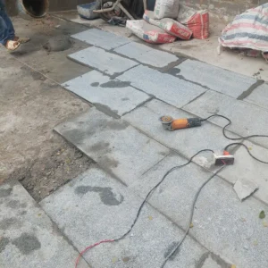 Đá xám Lâm Đồng lát sân