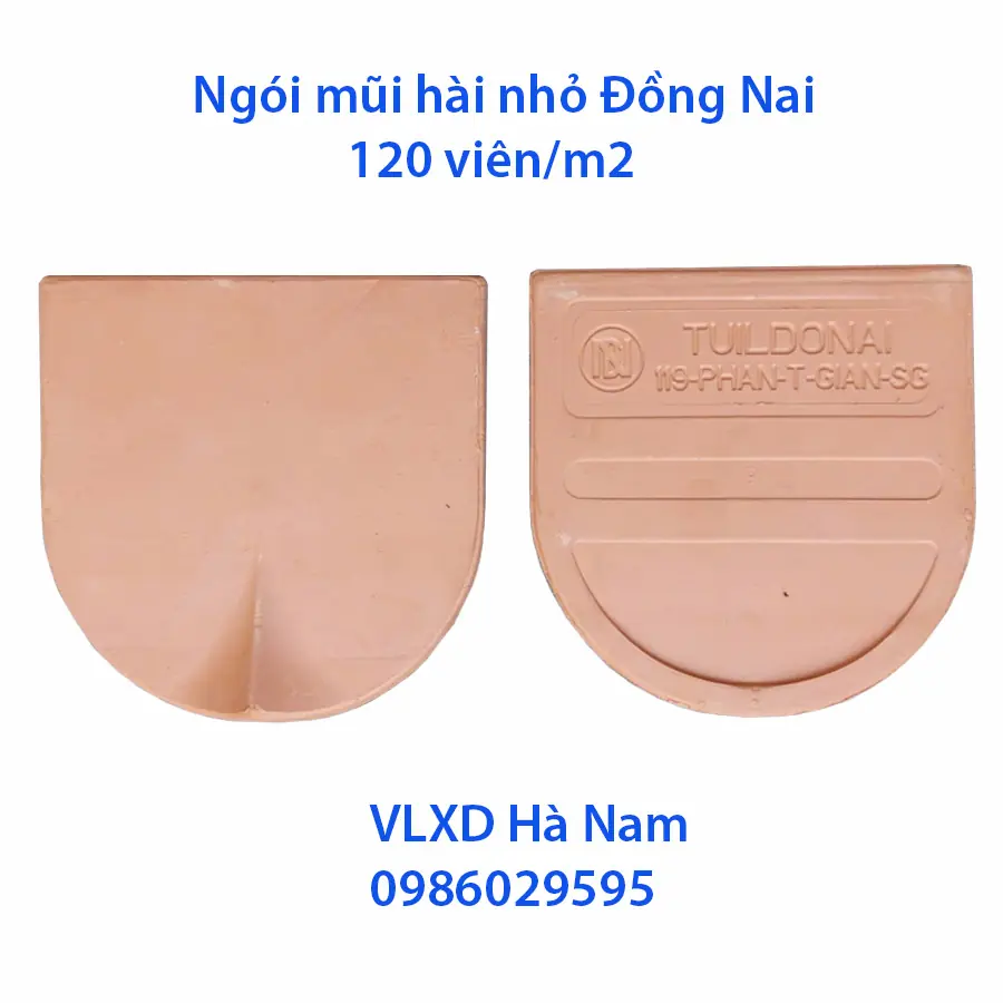 Ngói mũi hài nhỏ Đồng Nai 3 Ngói mũi hài nhỏ Đồng Nai lợp mái nhà cổ, đình chùa, từ đường