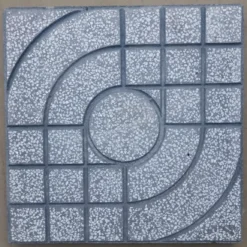 Gạch terrazzo mắt nai màu xám 40x40cm lát vỉa hè chống trơn trượt