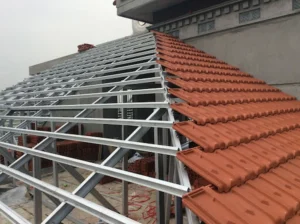 Ngói 22 Hạ Long 10 Kỹ thuật thi công lợp ngói 22 Hạ Long trên hệ kèo mè
